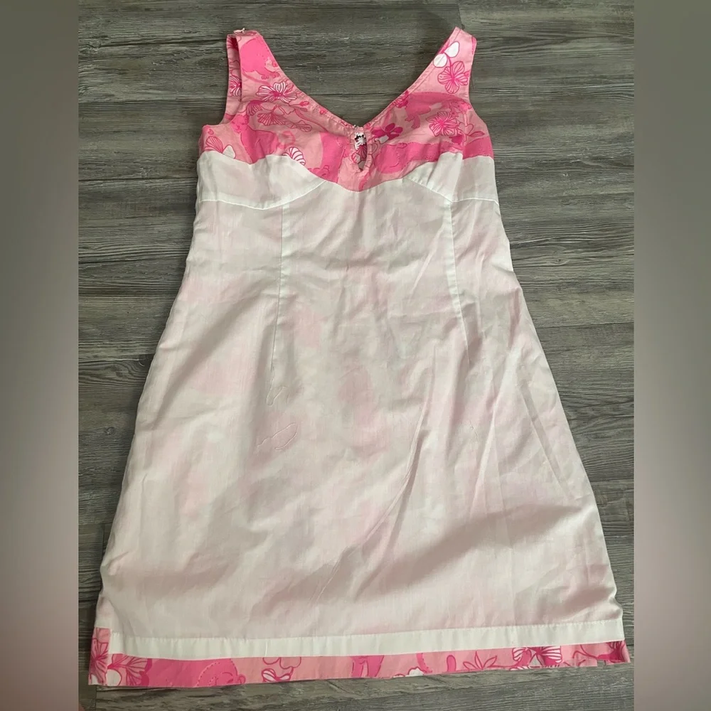Lilly Pulitzer Pink Floral Chemise